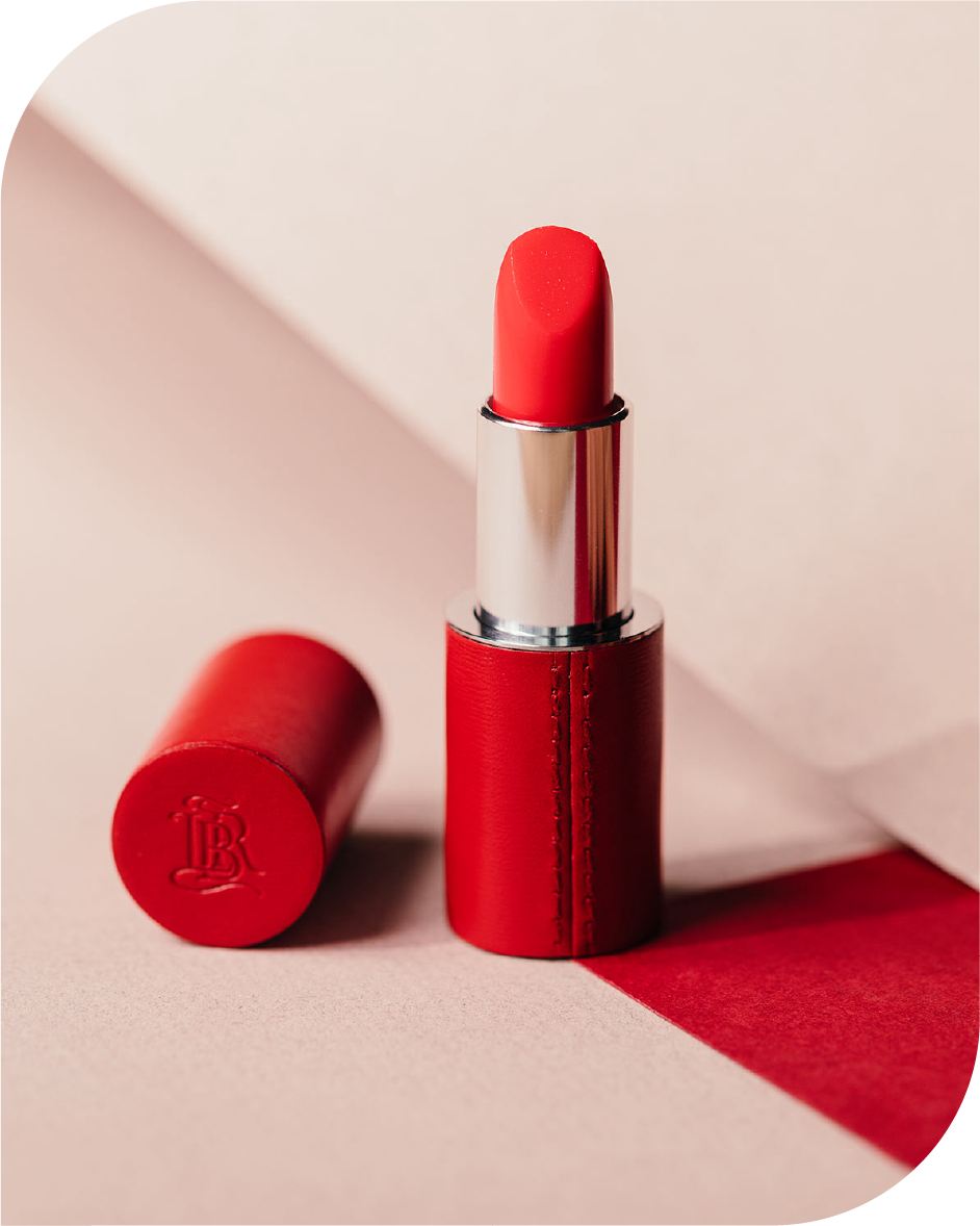 Etuis rouge à lèvre fait mains